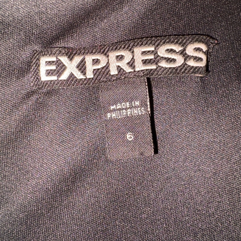 Express Elegant Black Fabric